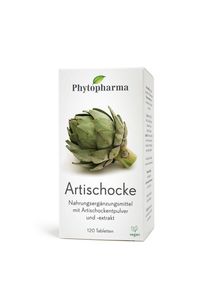 Phytopharma Artischocke Tabletten, 120 St&uuml;ck