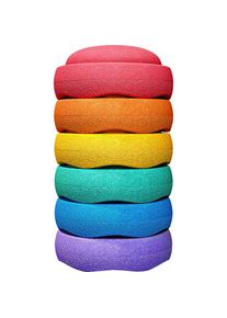 Stapelstein Spielzeug-Gartenset »Rainbow basic«, 6 Stk. bunt
