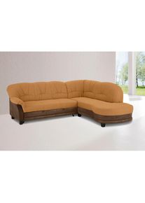 Home Affaire Ecksofa »Camelita«, wahlweise mit Bettfunktion braun braun/senf