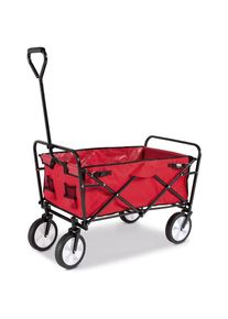KINDERMARKE Bollerwagen »Speedy, rot«, zusammenfaltbar rot rot-schwarz