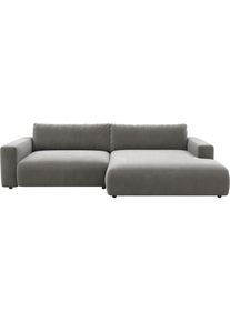 Gallery M BRANDED BY MUSTERRING Ecksofa »LUCIA« silberfarben silver SAMT