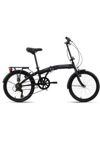 KS-Cycling KS CYCLING Faltrad »Cityfold«, 6 Gang, Shimano, Tourney Schaltwerk, Kettenschaltung grau Fahrrad