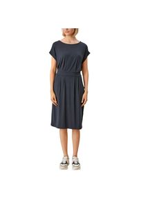 s.Oliver Jerseykleid, mit fixiertem Bindegürtel schwarz 46 N-Gr summer black Lässiges Sommerkleid von s.Oliver