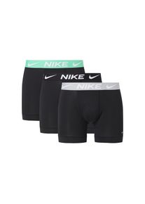 NIKE UNDERWEAR Boxershorts »BOXER BRIEF 3PK«, (Packung, 3 St., 3er-Pack), mit Nike Logo-Elastikbund L (50) 3 St. BLK/ELECALGAE/GREY/BLK/BLK-WB...