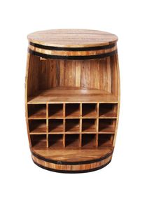 Sit Barschrank »Rustic«, Shabby Chic, Vintage beige natur