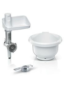 Bosch Küchenmaschinen Zubehör-Set »BakingSensation Set MUZS2BS«, (7 tlg.) weiß