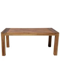Garden Pleasure Gartentisch »TOPEKA« braun braun/holzoptik