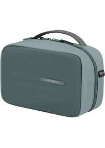 Samsonite Kulturbeutel »Stackd Toilet Kit, 14 cm«, teilweise aus recyceltem Material grün