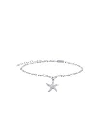 JULIE JULSEN Fußkette »SPIRIT ANKLET SILVER SEASTAR, JJACF0723.1« silberfarben Fußschmuck