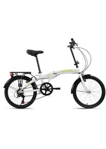 KS-Cycling KS CYCLING Faltrad »Cityfold«, 6 Gang, Shimano, Tourney Schaltwerk, Kettenschaltung weiß Fahrrad
