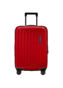 Samsonite Hartschalen-Trolley »Nuon, 55 cm«, 4 Rollen, mit Volumenerweiterung und USB-Schleuse rot