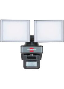 Fa.Brennenstuhl BRENNENSTUHL LED Außen-Wandleuchte »WFD 3050 P«, diverse Lichtfunktionen über App einstellbar, mit Bewegungsmelder schwarz-weiß Außenstrahler zur...