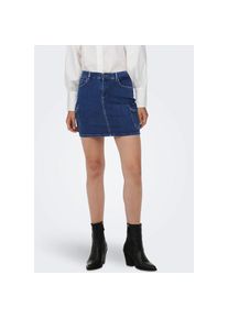 Only Minirock »ONLMISSOURI LIFE REG CO B SKIRT« blau XL (42) Medium Blue Denim Cargorock von Only