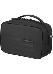 Samsonite Kulturbeutel »Stackd Toilet Kit, 14 cm«, teilweise aus recyceltem Material schwarz