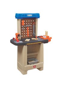 Step2 Werkbank »Handy Helper’s«, für Kinder, BxTxH: 67x27x90 cm, inkl. 22-tlg. Zubehörset bunt