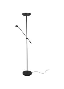 Trio LEUCHTEN LED Stehlampe »Haora«, 1 flammig-flammig schwarz