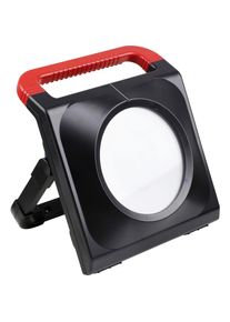 Meister LED Baustrahler, 50 W, mit Bluetooth-Lautsprechern schwarz Spritzwassergeschützt, zum Einsatz im geschützten Außenbereich und in feuchten...