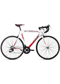 KS-Cycling KS CYCLING Rennrad »Piccadilly«, 14 Gang, Shimano, Tourney Schaltwerk, Kettenschaltung, (1 tlg.) weiß Fahrrad