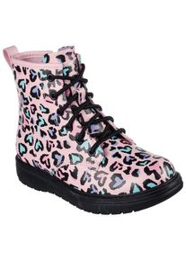 Skechers Kids Schnürstiefel »GRAVLEN - TOTALLY WILD«, mit Reißverschluss pink 37,5 pink-kombiniert Stiefel mit Animal-Print