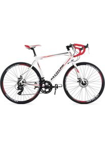 KS-Cycling KS CYCLING Rennrad »Euphoria«, 14 Gang, Shimano, Tourney Schaltwerk, Kettenschaltung rot