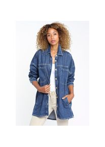 Gang Jeansjacke »KIMBERLY«, Hemdjacke mit Knopfleiste blau L (40) Retro Summer (blue denim) Jeansjacke ""KIMBERLY"" von Gang