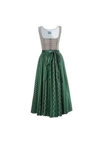 Turi Landhaus Dirndl, (2 tlg.), Damen, lang mit traditionellem Blümchendruck grün 36 N-Gr Kleider