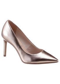 Tamaris High-Heel-Pumps, im schönen Metallic-Look rosegold 39 hellrosa-metallic Klassischer Pumps in spitzer Form