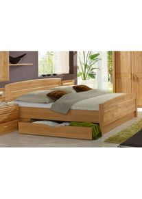 Wiemann Funktionsbett »Lausanne«, teilmassiv beige natur