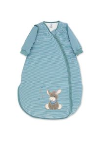 Sterntaler® Babyschlafsack »Emmi«, (1 tlg.), mit 2 Wege Reißverschluß, wattiert, 3, 00 TOG blau Schlafsack
