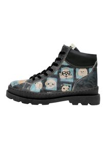 DOGO Winterboots »Choose Your Side«, Vegan bunt 37 Schwarz Handgefertigt