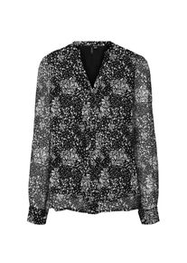 Véro Moda VERO MODA Chiffonbluse »VMKAYA FALL LS SHIRT WVN« schwarz M black aop hilma Elegante Bluse von VERO MODA