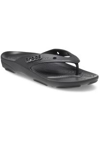 Crocs Zehentrenner »Classic All Terrain Flip« schwarz 45 schwarz-uni Robuster Zehentrenner