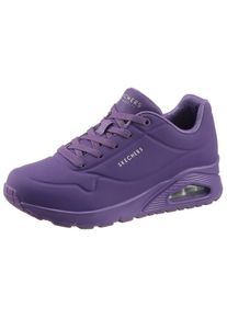 Skechers Sneaker »UNO - NIGHT SHADES«, im Monochrome-Look lila 37 lila-uni Retro Halbschuh mit Luftkammernsohle
