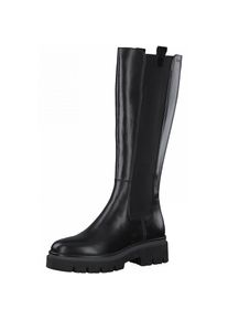 Tamaris Schlupfstiefel, mit beidseitigen Stretcheinsätzen schwarz 42 Trendiger Stiefel mit Profilsohle