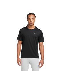 Nike Herren Dri-Fit UV Miler Short-Sleeve Running Top schwarz