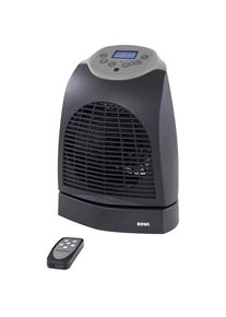 Radiateur soufflant avec t&eacute;l&eacute;commande, 1000/2000 W, L x l x h 235 x 160 x 320 mm, &agrave; partir de 3 pi&egrave;ces