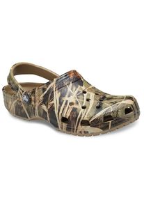 Crocs Clog »Classic Realtree« grün 43 khaki-gemustert Robuster Clog in tarnfarben