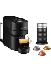 Nespresso Kapselmaschine »Vertuo Pop ENV90.B von DeLonghi«, inkl. Aeroccino Milchaufschäumer im Wert von 75, - UVP schwarz