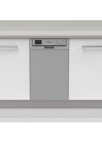 Sharp Unterbaugeschirrspüler, QW-HS12U47ES-DE, 11 l, 10 Maßgedecke silberfarben