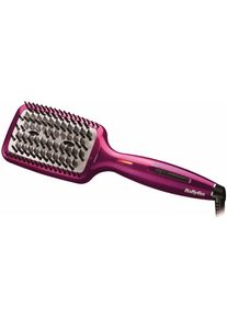 BaByliss Ionen-Haarbürste »HSB100E«, Ionen-Technologie, Bürste mit Heizelement und Ionengenerator grau Für alle Haartypen geeignet