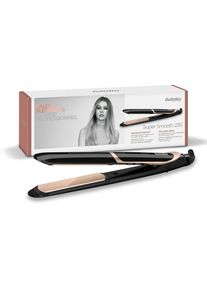 BaByliss Glätteisen »ST393E Super Smooth 235«, Titanium-Keramik-Beschichtung, Glätteisen mit Hitzeschutz-Modus goldfarben 5 Jahre Garantie