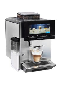 Siemens Kaffeevollautomat »EQ900 TQ903D43«, Home Connect App, baristaMode, superSilent, 6, 8” Full-Touch-Display silberfarben