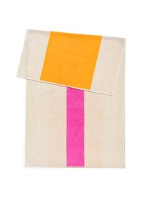 SUITE702 Strand- und Badetuch Colours on the Beach Pink / Sonnengelb