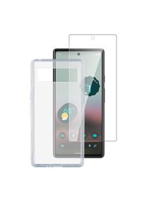 4smarts Backcover »360° Starter Set (X-Pro Glas + Case) - Google Pixel 6a«