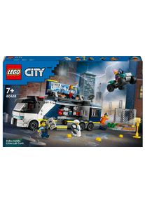 Lego® Spielbausteine »Polizeitruck mit Labor 60418«, (674 St.)