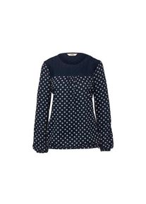 Blouse avec broderie, Bleu, Taille: S 36/38, Tchibo
