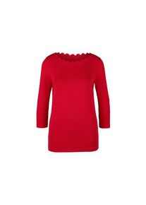 T-shirt manches 3/4, Rouge, Taille: S 36/38, Tchibo