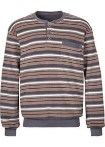 Herren Schlafanzug taupe-grau