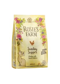 400g Adult Huhn mit Süsskartoffeln Rosie's Farm Katzenfutter Trocken