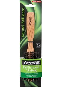 TRISA Natural Brilliance Haarbürste halbrund (1 Stück)